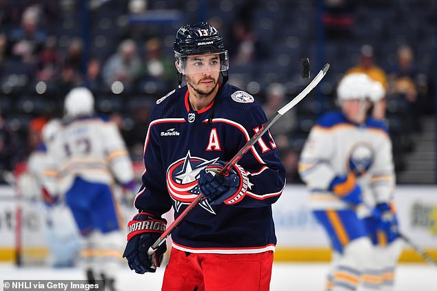 Blue Jackets star Johnny Gaudreau (13) called Babcock's approach 'cool and unique'