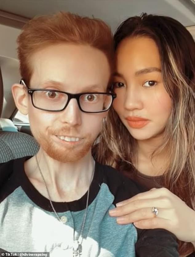 In 2021, the couple started posting videos on TikTok about their relationship and were flooded with nasty comments about their difference in appearance