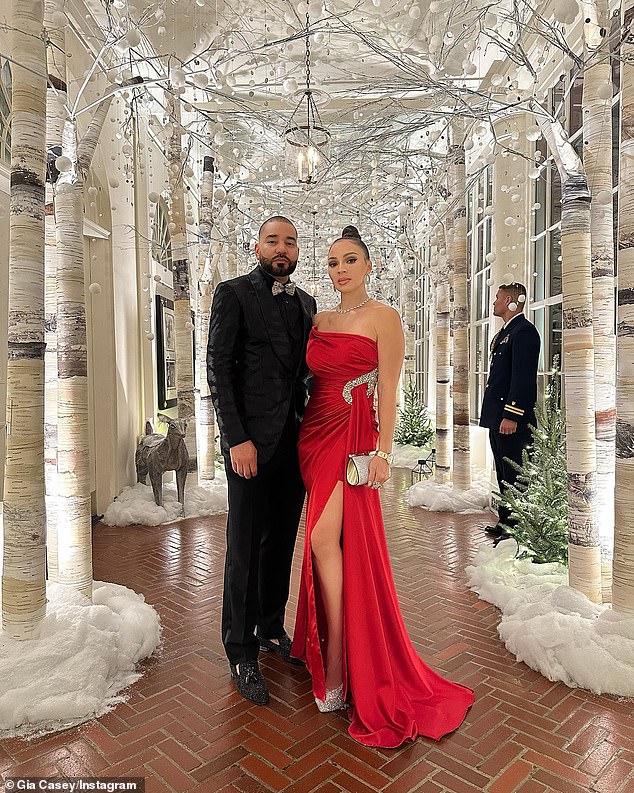 DJ Envy, 46, and wife Gia, 44, were photographed earlier this year in honor of Valentine's Day.  DJ Envy stated that Tyrese supported him in rebuilding his marriage to Casey after being unfaithful to her, but things between them have since deteriorated.