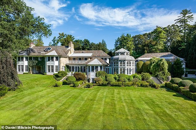 The beautiful estate is now for sale for $22 million