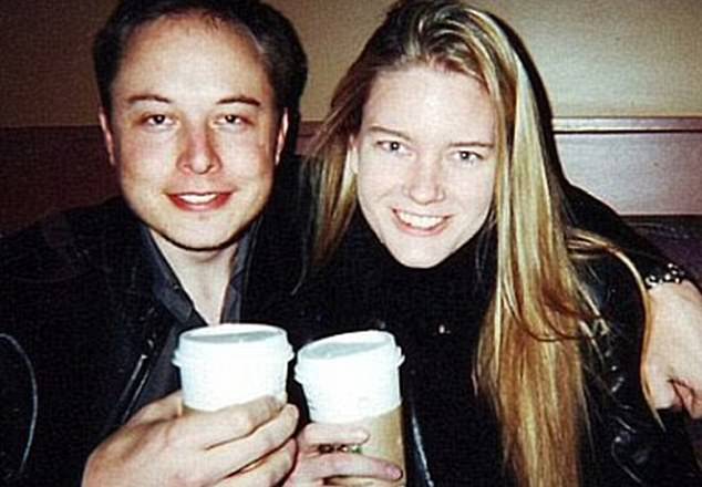 After Elon Musk and first wife Justine (pictured right) lost their son Nevada Alexander in 2002, he tried to repair their relationship with his father