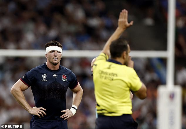 After review, the England star was dismissed and has since been handed a two-match ban