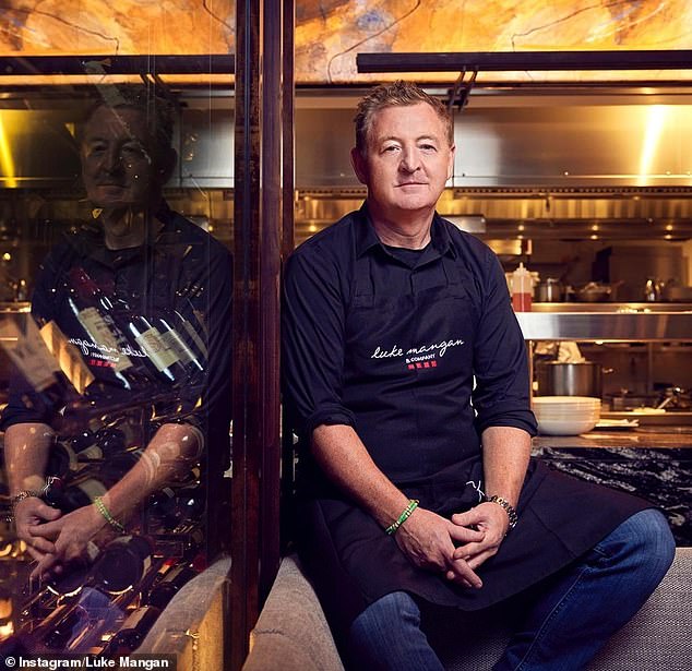 Restauranteur Luke Mangan (pictured) said solo diners are welcomed to his venues with open arms