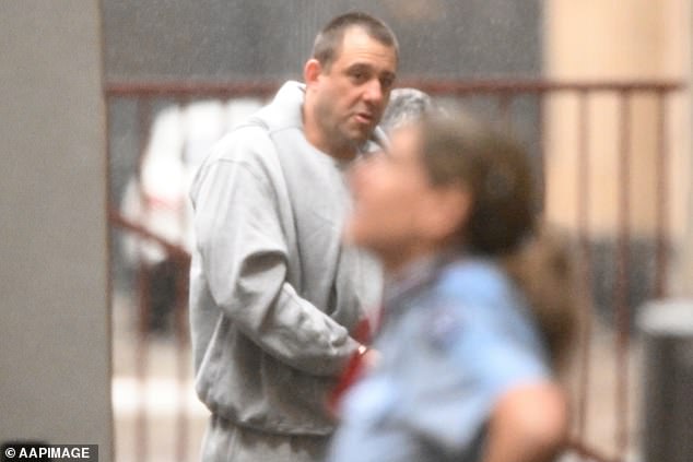 Ricardo Barbaro, 36, is on trial after pleading not guilty to the murder of his then-girlfriend Ellie Price in April 2020. Pictured: Barbaro arriving at the Victorian Supreme Court on August 30