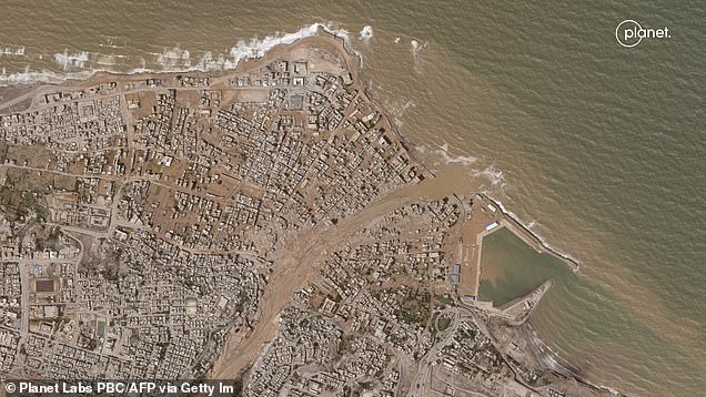 1694602497 458 Before and after satellite images of Libyan floods reveal the