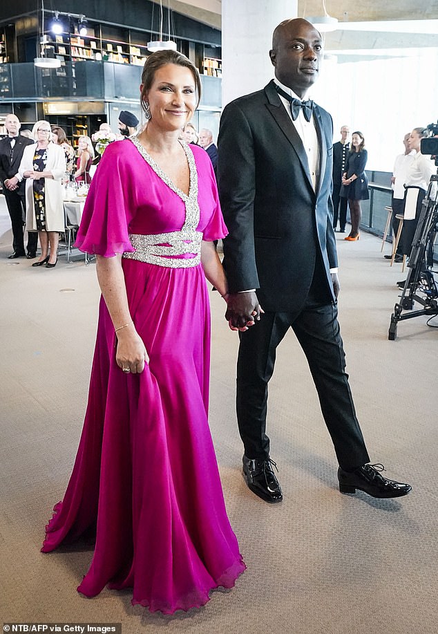 The couple (pictured in June 2022) have had a tumultuous few years after the princess, who claims to be clairvoyant, stepped down from her royal duties due to Verrett's pseudoscientific views.