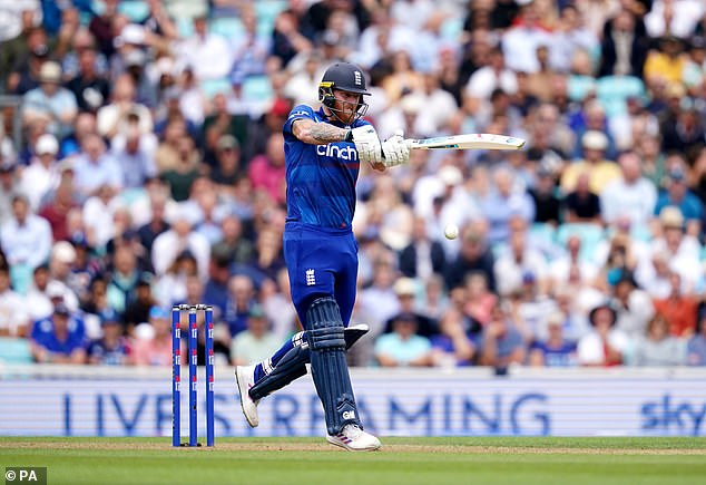 Stokes hit nine sixes and 15 fours as he created history at The Oval in London on Wednesday