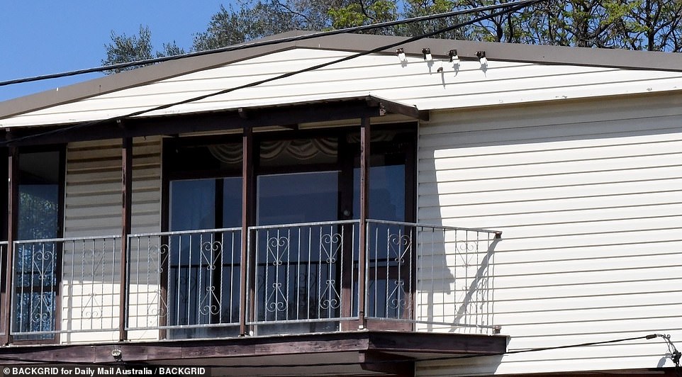 The 14 children were kept inside the home, seen once or twice waving from an upstairs window (upstairs), but were reportedly attacked or abused inside, police say.