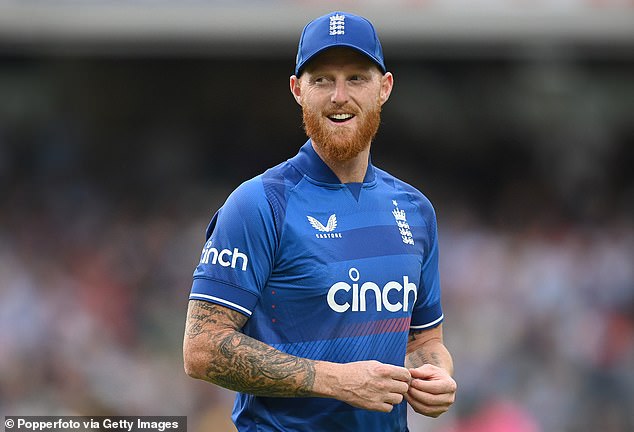 The team was unveiled on Wednesday evening when Ben Stokes (pictured) hit a record 182 to help England beat New Zealand to go 2-1 in their four-match ODI series.