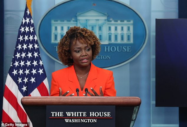 White House Press Secretary Karine Jean-Pierre called the impeachment inquiry 'baseless' and said President Biden has done nothing wrong