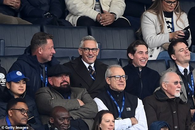 Lineker (pictured during a match at Leicester in March 2023) is undoubtedly encouraged by the Foxes' fast start in the Championship