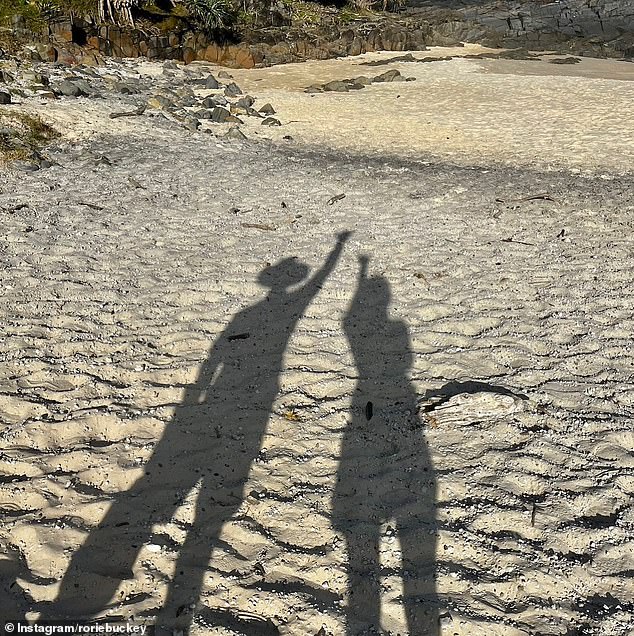 When they went for a walk on the beach afterwards, Rorie's comments under the cheerful reel became filled with Irwin love