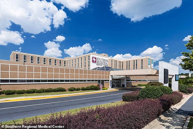 Their lawyers announced the lawsuit against Dr.  Tracey St. Julian and Southern Regional Medical Center, a hospital in Riverdale, Georgia, where Ross went on July 9 to have her son.  Riverdale is located approximately 13 miles south of Atlanta