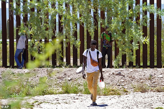 Migrants face intense heat in the desert region of Tucson, Arizona