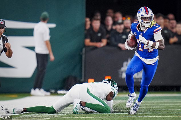 Diggs was one of the few positives for Buffalo in their disappointing loss to the Jets