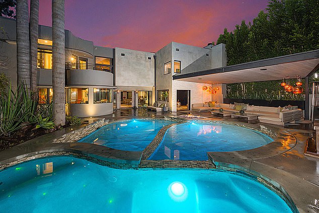 Ackerman targeted Adam Lambert's three-bedroom, 3,049-square-foot luxury home, located above the Sunset Strip, after it was put on the market for $3.35 million.  He saw the property listed online and went back more than once to pocket luxury goods