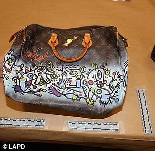 He had organized the luxury handbags from their designers, including Balenciaga, Chanel and Louis Vuitton