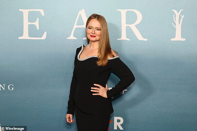 Miranda Otto (pictured), famous for her role in Lord of the Rings and more recently seen in the Australian horror film Talk To Me, stars in the new show as a vengeful sex trafficker