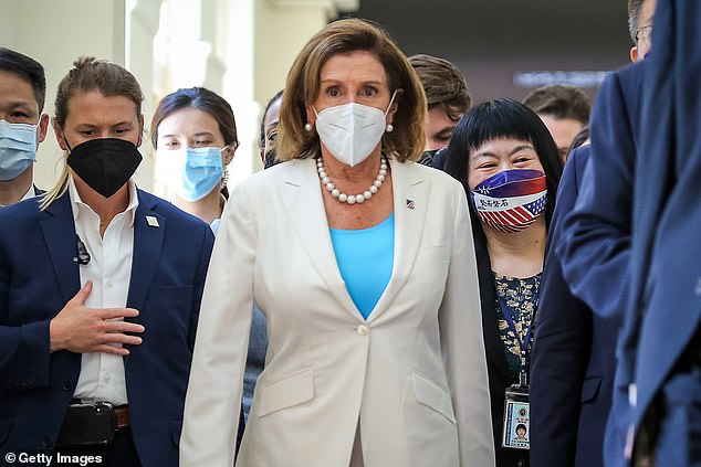 Then-Speaker of the US House of Representatives Nancy Pelosi visited Taiwan in August 2022, the first speaker to do so in 25 years