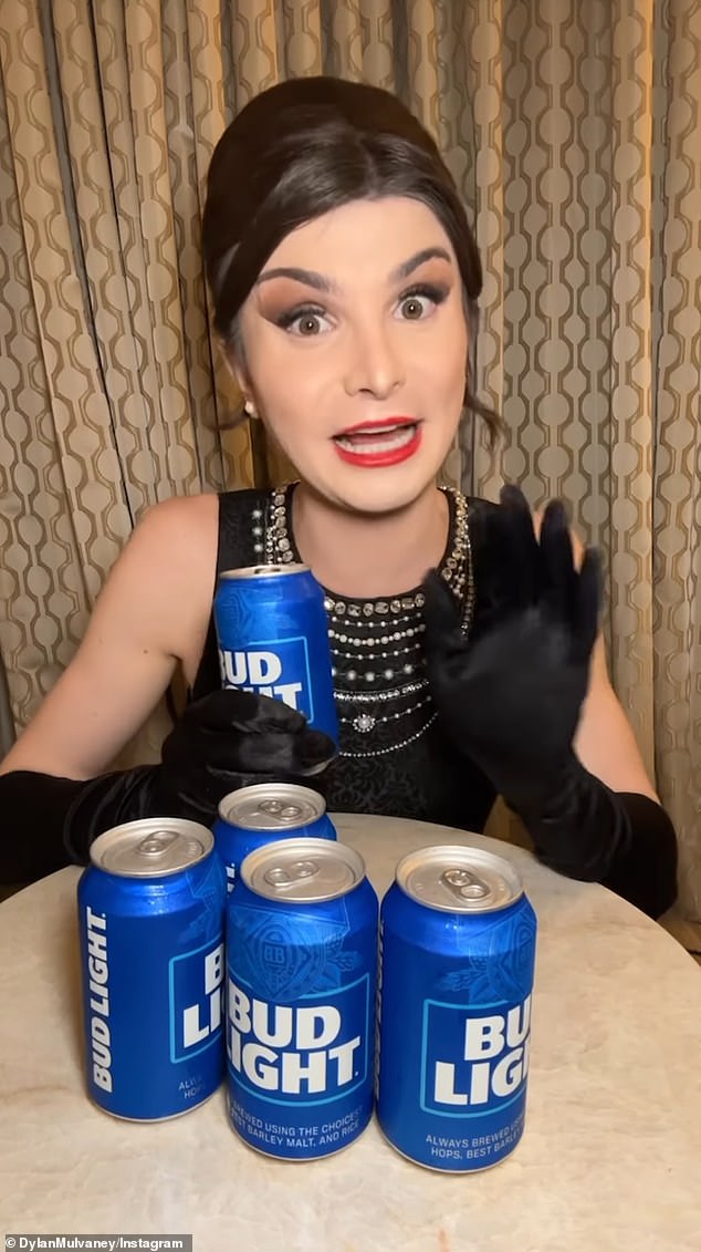 Mulvaney, 26, shared a video with her 10.8 million Instagram followers of herself opening a can of Bud Light on April 1, when the brand's controversy began.