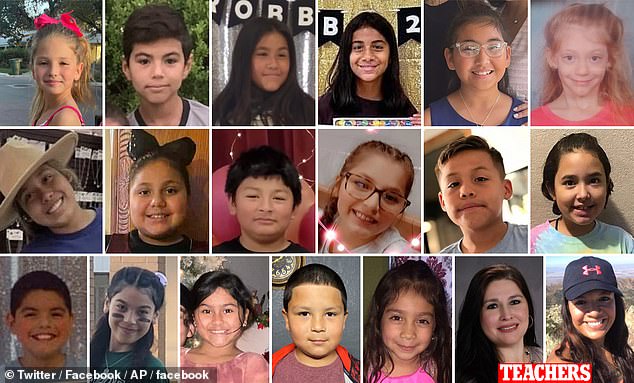 The victims of the Uvalde school shooting on May 24, 2022