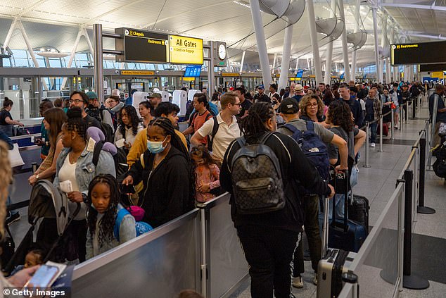 On June 30, record numbers of people passed through airport security