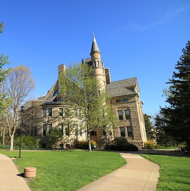 Last year, a jury found that the liberal arts college, pictured here, owed the owners of a local bakery $36.5 million after defaming the company and its owners by describing them as racist.