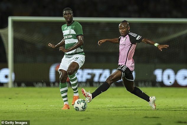 The Ivory Coast international (left) has a £69 million release clause in his contract with Sporting Lisbon