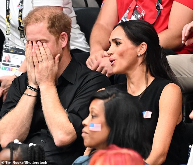 Harry and Meghan are now the only two royals involved in the Games.  William and Kate had supported it in the past