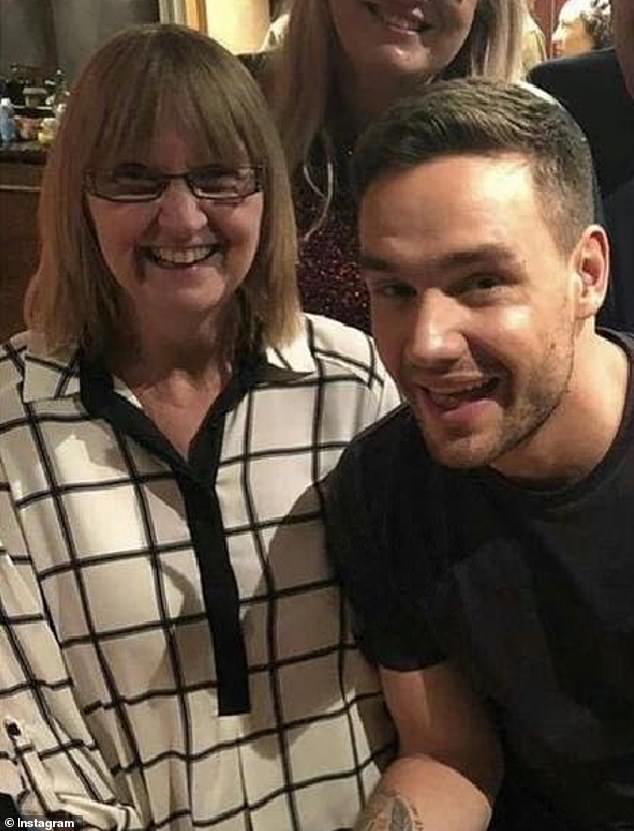 Devastated: Liam's distraught mum fought back tears today as she revealed how the superstar's family are all 'worried sick' over her son's emergency trip to hospital