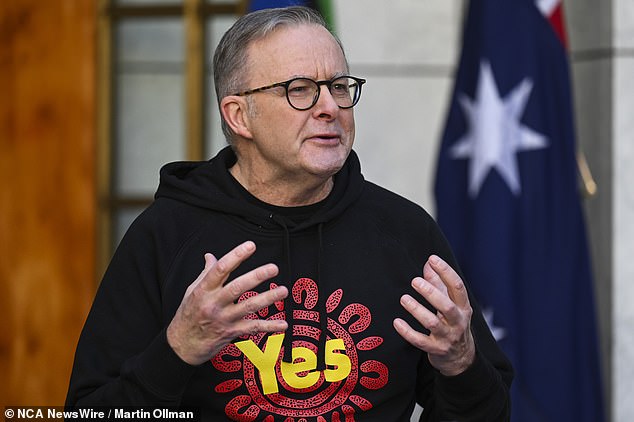 Prime Minister Anthony Albanese argues that the Voice is a simple proposition