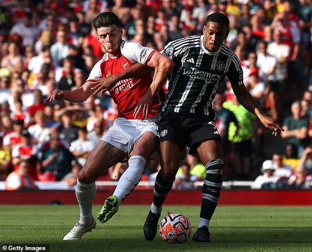 Martial started United's last match, a 3–1 defeat to Arsenal at the Emirates Stadium