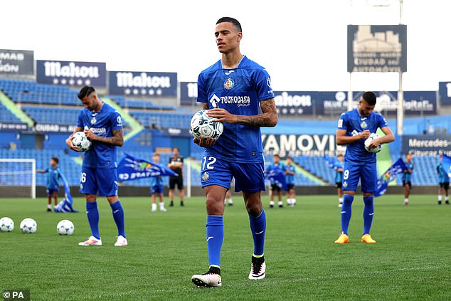 Greenwood is yet to make his debut for Getafe after joining on loan at deadline day