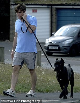 Let's Talk: Jack talked on his phone as he strolled the trails near his home