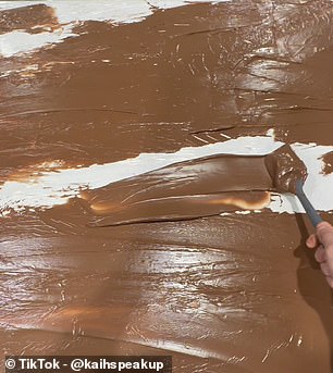 Fans were eager to see a clean-up video, as well as his parents' reaction to the muddy mess in the family kitchen