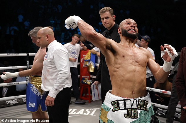 After the fight, Eubank (right) called out several boxers, including Kell Brook, Conor Benn and Gennady Golovkin