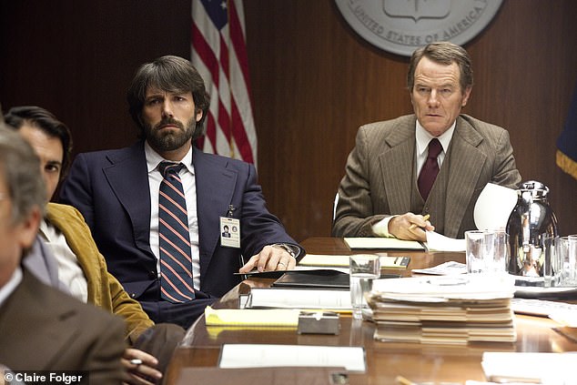 The story of the escape was retold in the 2012 film Argo, starring actor Ben Affleck (left) as CIA agent Mendez