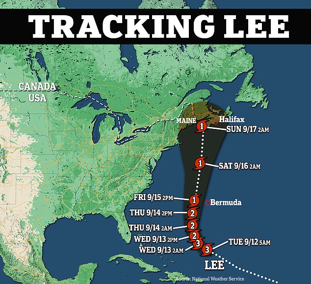 1694709888 520 Cape Cod braces for Hurricane Lee Dangerous cyclone barrels north