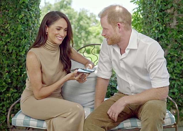 While she appeared in a glossy video for the Responsible Technology Youth Power Fund with her husband Prince Harry in August, wearing a tight brown outfit