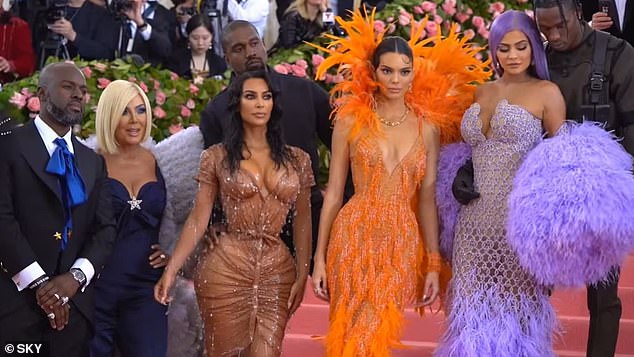 Upcoming: The documentary promises to explore how the brood became one of the most productive families in the world (photo L-R Kris Jenner, Kim Kardashian, Kanye West, Kendal Jenner, Kylie Jenner and Travis Scott)