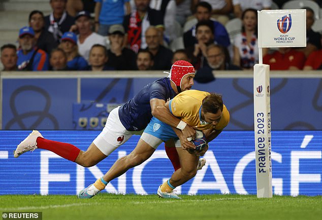 Nicolas Freitas was quick to score the underdogs' first try in just over five minutes