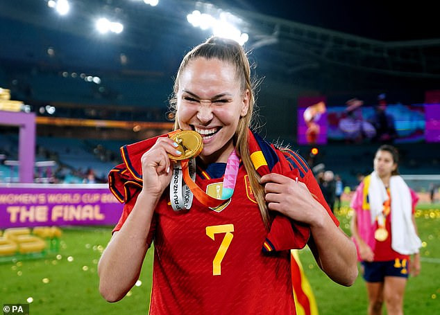 Guerrero was also part of the Spanish team that won the World Cup last month