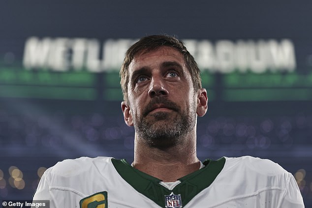 Aaron Rodgers saw his season cut short after suffering an Achilles tendon injury on Monday