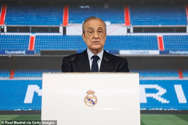 Club president Florentino Perez previously sent out a letter of support for the nation in the aftermath of the disaster