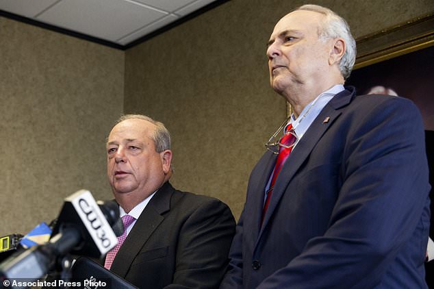 Randy Fishman (L) and Steve Farese Sr.  (R) are two members of Tuohy's legal team