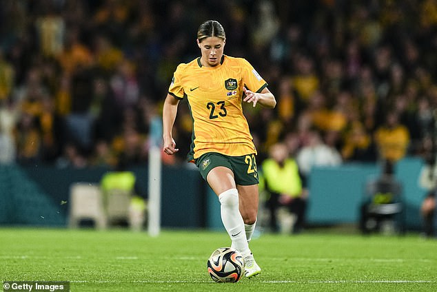 It follows an impressive World Cup from the in-demand 21-year-old, which saw Australia reach the semi-finals for the first time