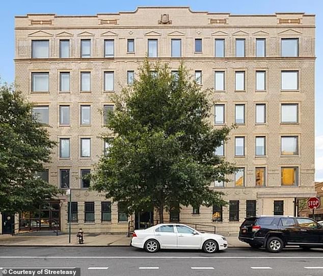 The unique 12-unit walk-up building, built in the 1920s and renovated in 2009, has only two units per floor