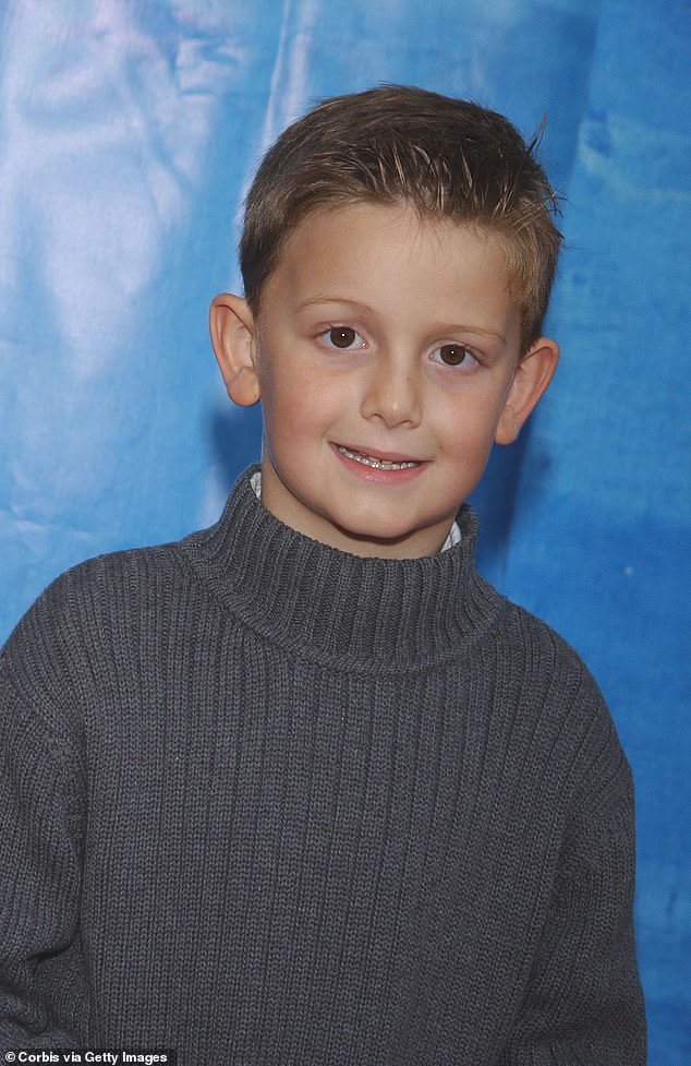 Austin pictured in 2002 at the world premiere of Treasure Planet in LA