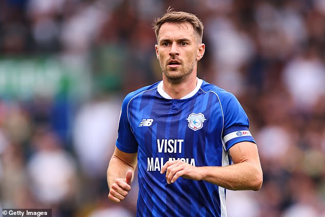 The in-form Aaron Ramsey returned to Cardiff City after fifteen years after signing with Nice