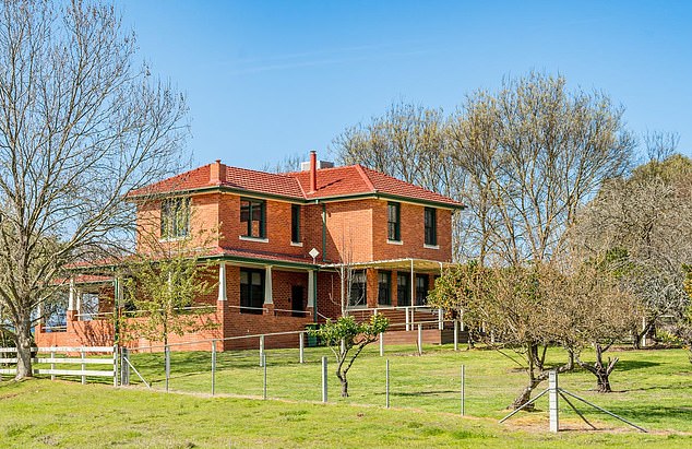 Located in Gundowring, Victoria, 332km from Melbourne, the Mad Max actor, 67, sold the sprawling property to its current owners in 2016